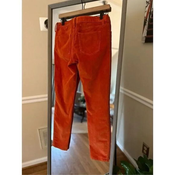 Banana Republic Corduroy Regular Fit Size 27 Burnt Orange - Picture 3 of 4
